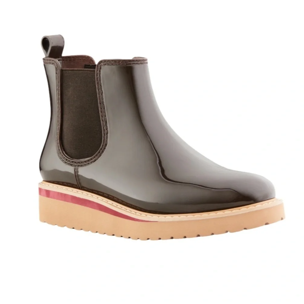 Cougar Kensington Chelsea Brown Waterproof Rain Boot NWT Size 9